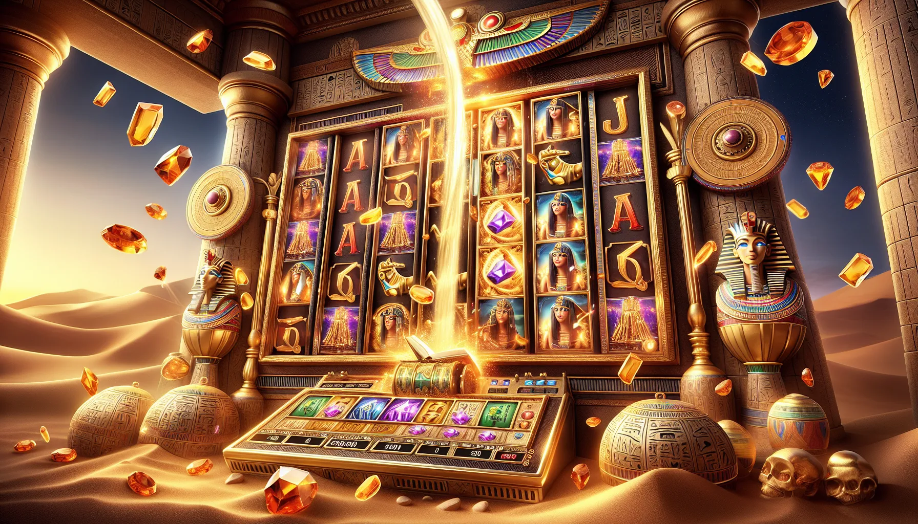Играть в слот book of tut megaways